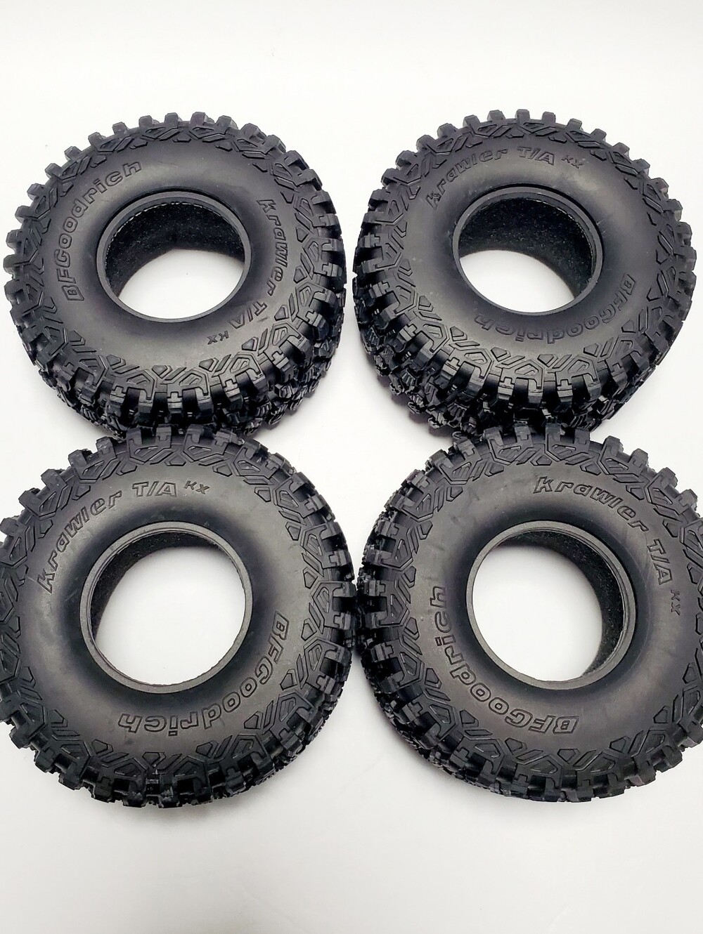 4PC Austar 1.9 Rock Crawler Tires AX-20205 BFGoodrich Style with Foam- New